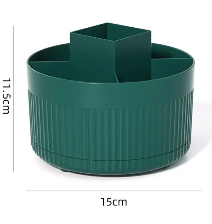 Organisateur Beauté Rond – Rangement Compact et Élégant