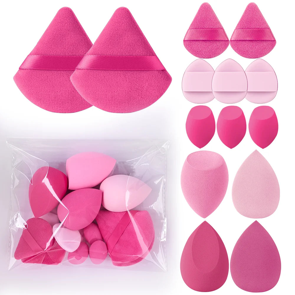 Collection Deluxe de Pinceaux de Maquillage – Teint, Yeux & Estompage