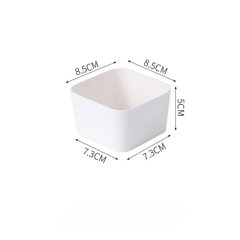 Organisateur à Tiroirs Modulaires Transparent – Boîte de Rangement Minimaliste