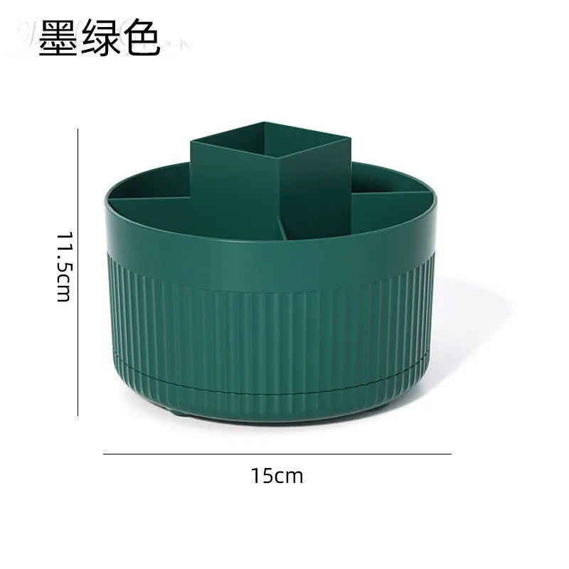 Organisateur Beauté Rond – Rangement Compact et Élégant