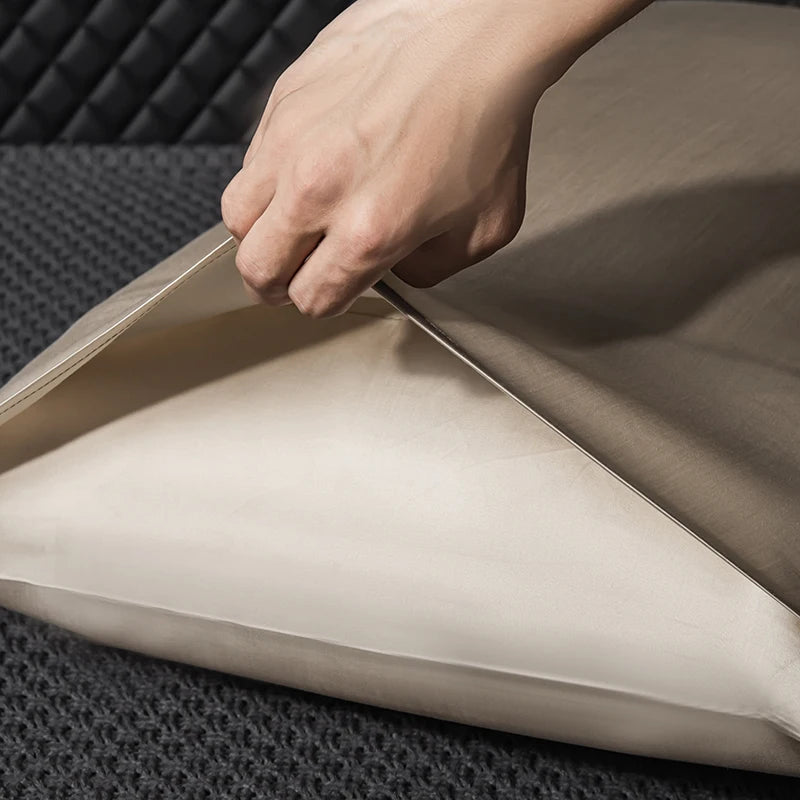 Taie d’Oreiller en Soie de Mûrier – 100 % Soie Pure de Luxe