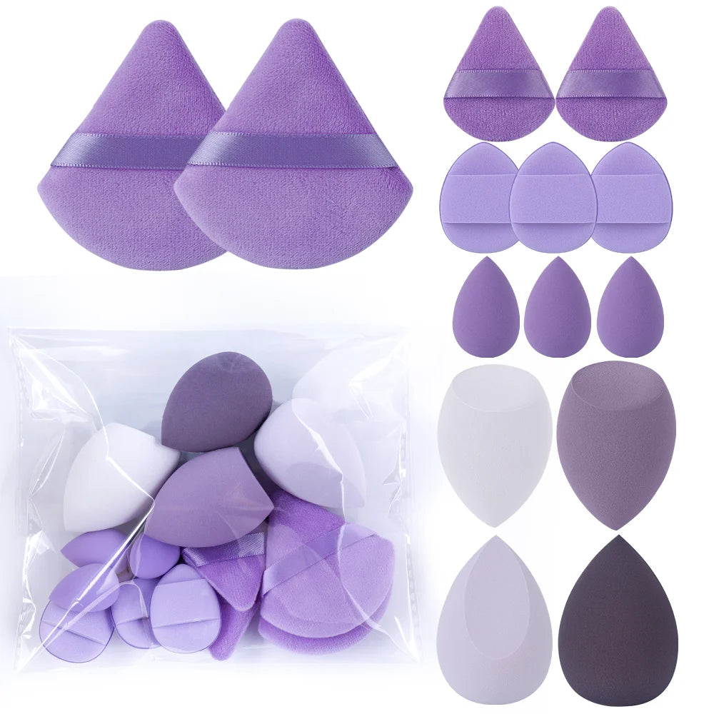 Collection Deluxe de Pinceaux de Maquillage – Teint, Yeux & Estompage