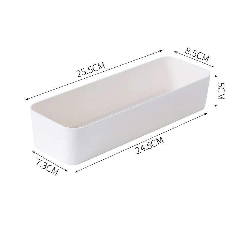 Organisateur à Tiroirs Modulaires Transparent – Boîte de Rangement Minimaliste