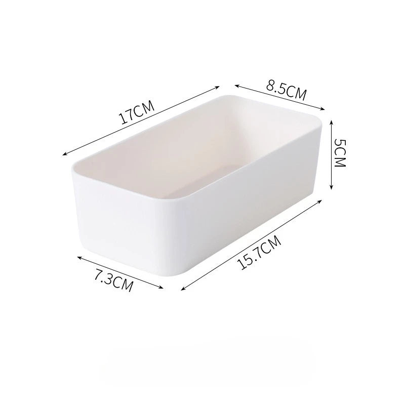 Organisateur à Tiroirs Modulaires Transparent – Boîte de Rangement Minimaliste